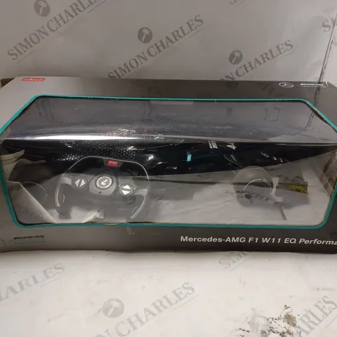 BOXED RASTAR R/C SCALE 1/12 MERCEDES-AMG F1 W11 EQ PERFORMANCE REMOTE CONTROL CAR