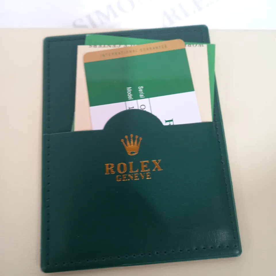 ROLEX BOX WATCH NOT INCLUDED 