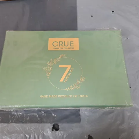 SEALED CRUE 7 HERBAL SET