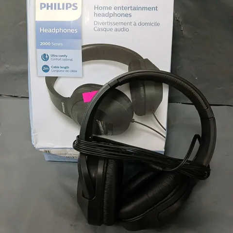 PHILIPS 2000 SERIES 2M CABLE HEADPHONES