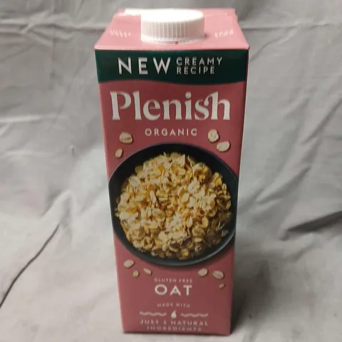 APPROX 8 PLENISH ORGANIC OAT MILK CARTONS – NEW CREAMY RECIPE