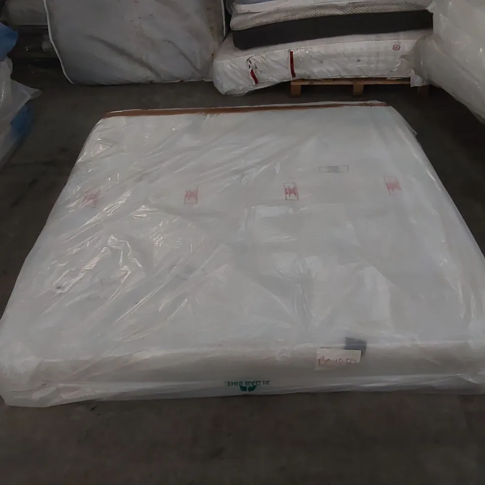 QUALITY BAGGED ASPIRE 10" TUFTED FRAMED POCKET QUAD COMFORT FIRM CORE 6FT SUPER KING MATTRESS 