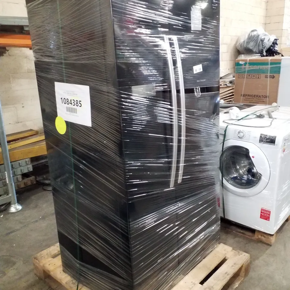 HISENSE AMERICAN DOOR FRIDGE FREEZER 578L BLACK - UNPROCESSED RAW RETURN