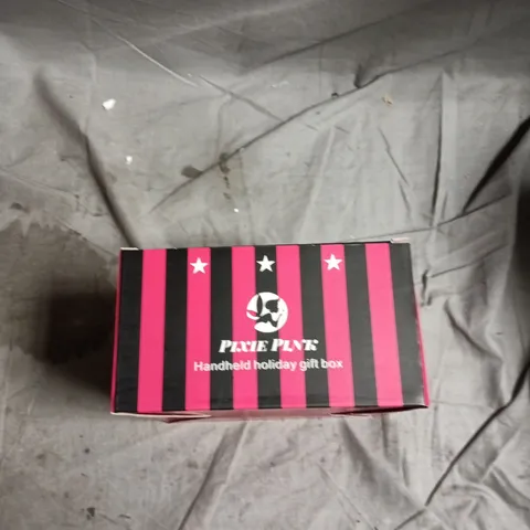 MAKEUP PALETTE GIFT BOX – PINK & BLACK STRIPES, 72-COLOUR EYESHADOWS