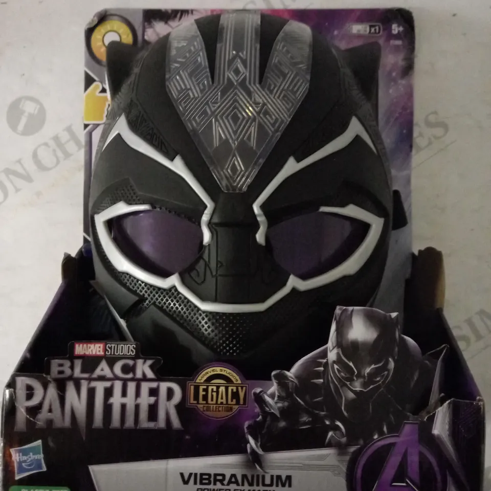 MARVEL STUDIOS BLACK PANTHER LEGACY COLLECTION VIBRANIUM POWER FX MASK  RRP £33.99