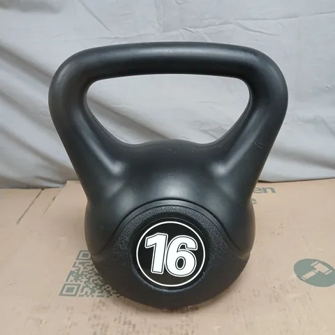 KETTLEBELL – 16 KG, BLACK