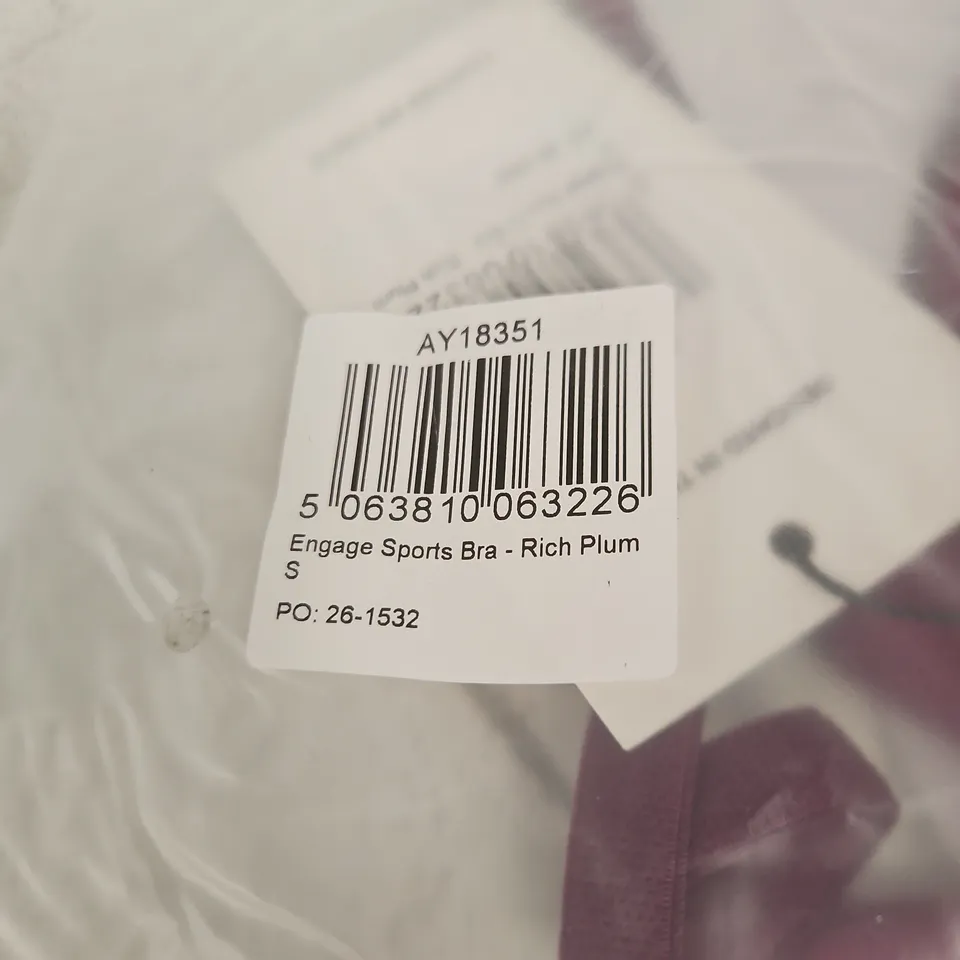 AYBL ENGAGE SPORTS BRA – RICH PLUM (WOMENS)