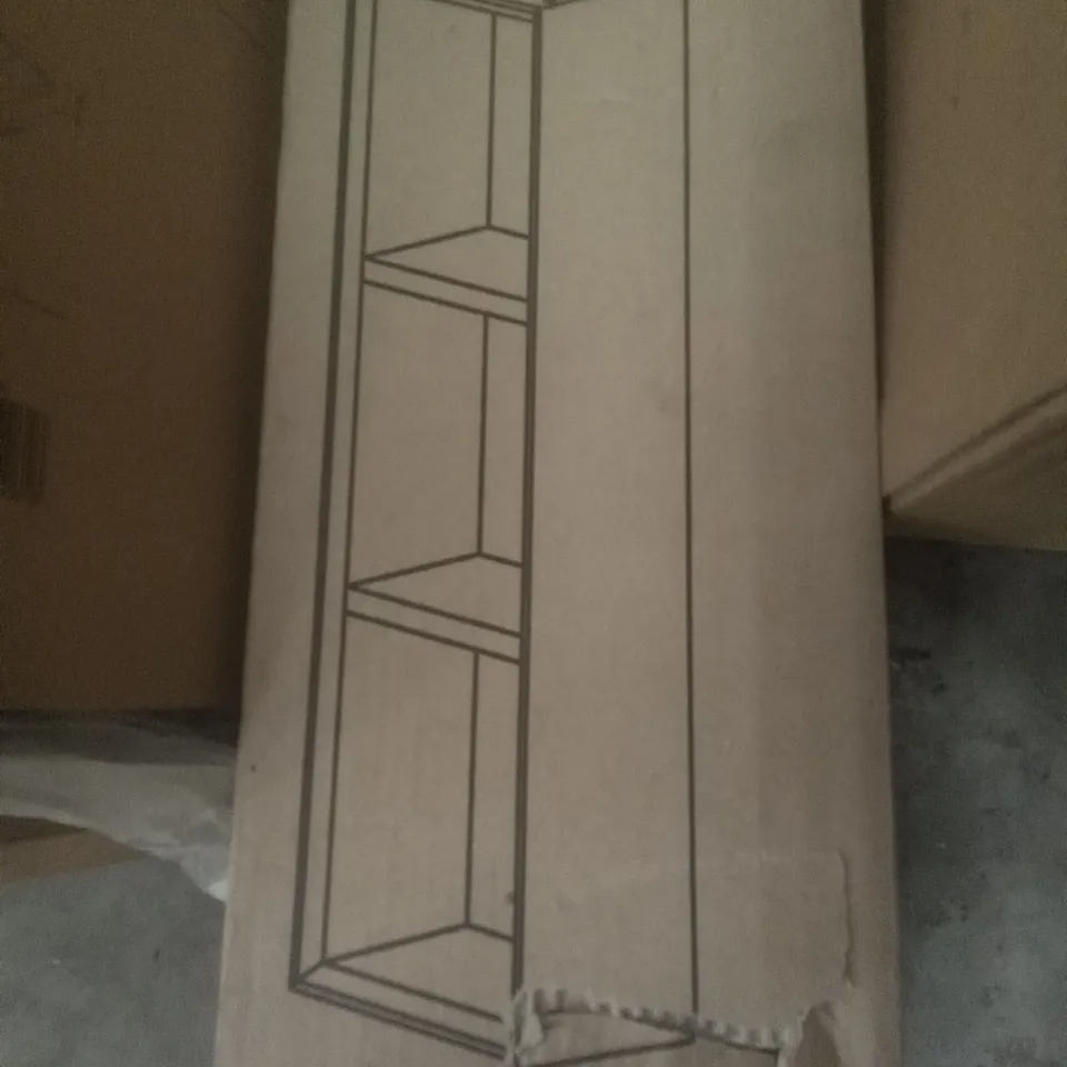 BOXED GOODHOME SLIM WALL OPEN CABINET 