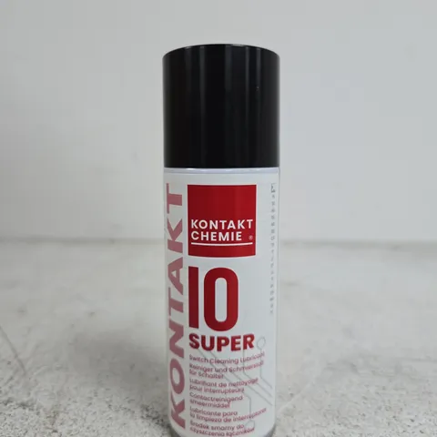 KONTAKT CHEMIE 10 SUPER SWITCH CLEANING LUBRICANT β BULK PACK, 12 CANS