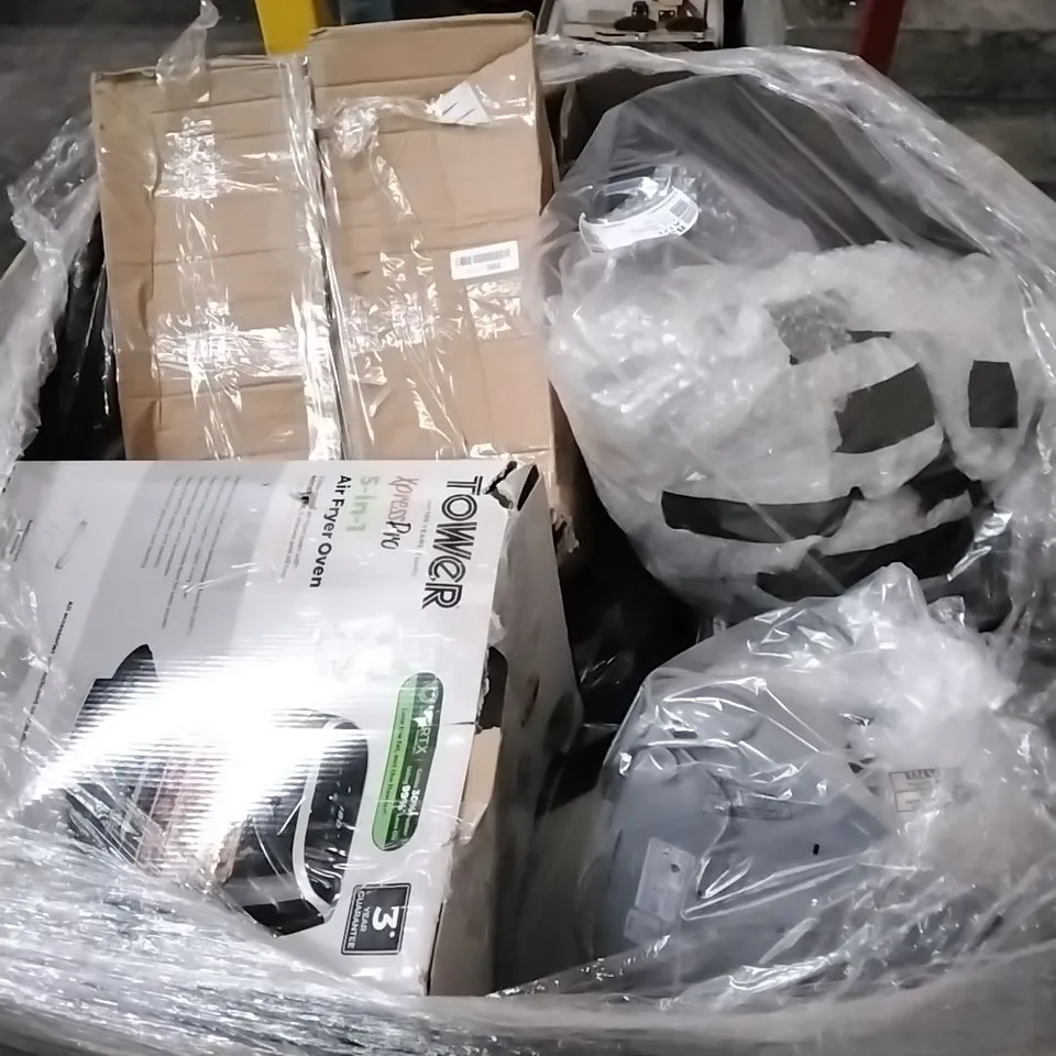 PALLET OF APPROXIMATELY 19 UNPROCESSED RAW RETURN HOUSEHOLD AND ELECTRICAL GOODS TO INCLUDE;