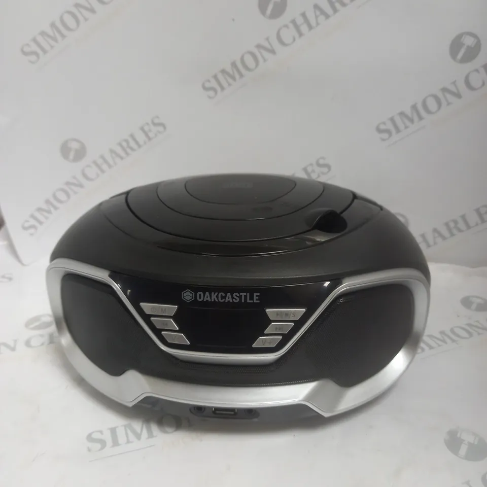 BOXED OAKCASTLE CD.200 BLUETOOTH CD PLAYER 