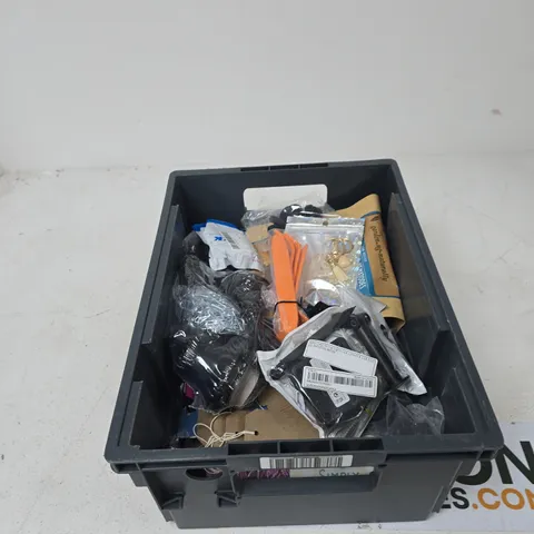 TOTE OF APPROXIMATELY 15 ASSORTED ITEMS TO INCLUDE: DVD LENS CLEANER