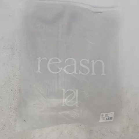 BAGGED REASN QUARTER ZIP KNITTED JUMPER IN DESERT SAND SIZE UK 14-16