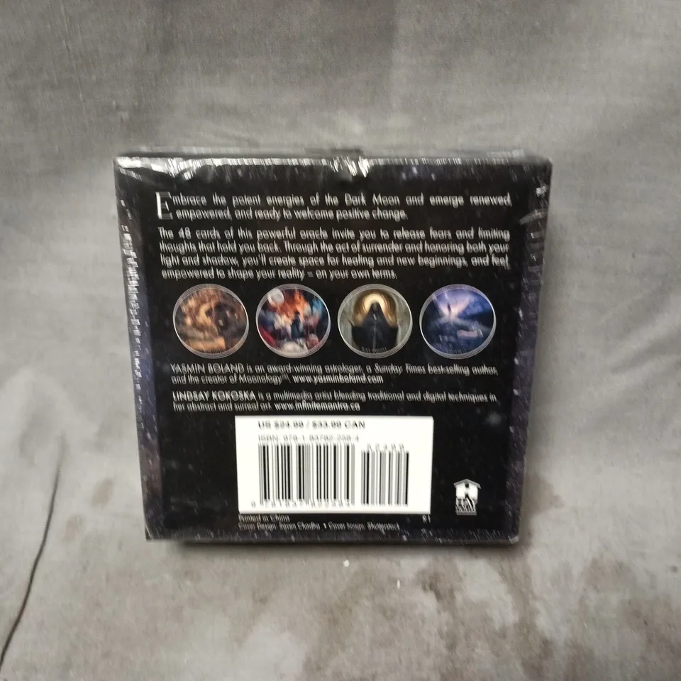 SEALED THE DARK MOON ORACLE ORACLE CARD DECK – YASMIN BOLAND