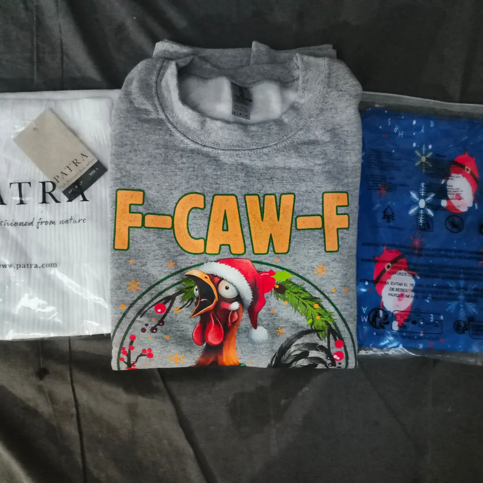 APPROXIMATELY 20 ASSORTED CLOTHING AND FASHION PRODUCTS IN VARIOUS STYLES AND SIZES - COLLECTION ONLY