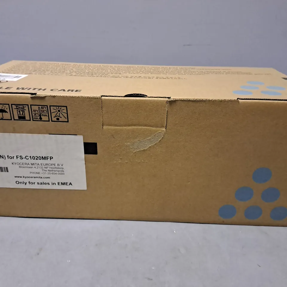 BOXED KYOCERA TONER CARTRIDGE TK-150 C - CYAN