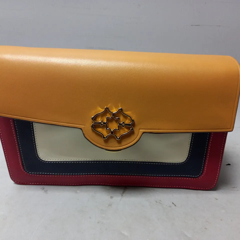 RADLEY LONDON APSLEY ROAD INLAY CLASP BAG 