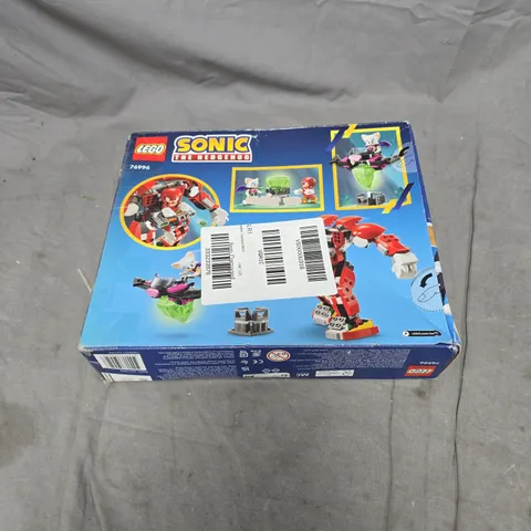BOXED LEGO SONIC KNUCKLESβ GUARDIAN MECH TOY 76996