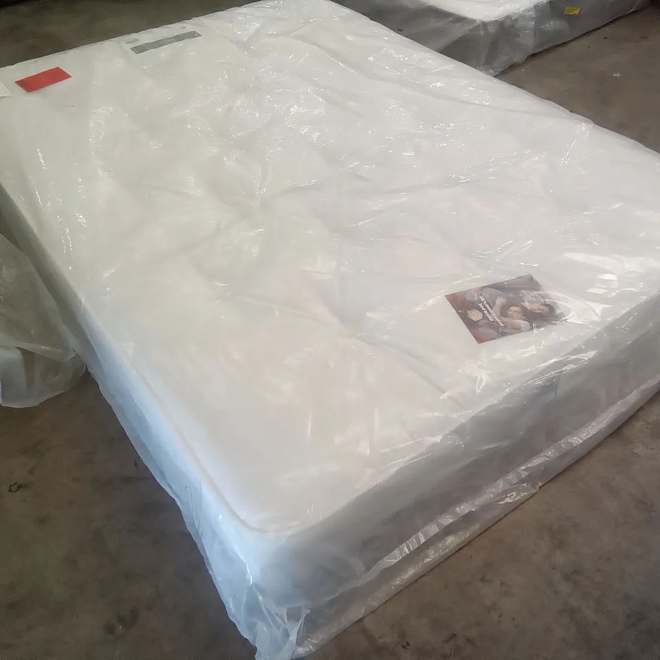QUALITY BAGGED 5' KINGSIZE SILENTNIGHT ECO COMFORT MICROCOIL ORTHO MATTRESS