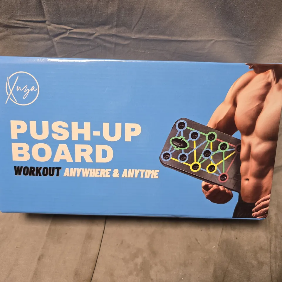 BOXED ZUZA PUSH-UP BOARD – WORKOUT ANYWHERE & ANYTIME