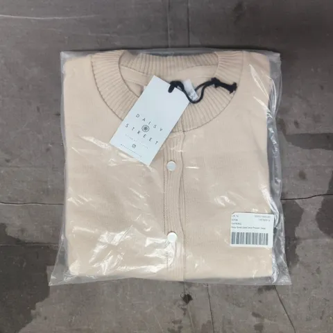 DAISY STREET CARDIGAN IN BEIGE SIZE 14