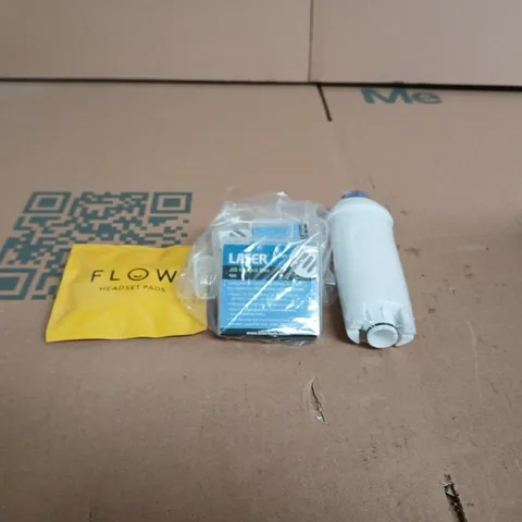 APPROXIMATELY 15 ASSORTED HOUSEHOLD PRODUCTS TO INCLUDE HEADSET PADS , IMPACTS BITS AND FILTER