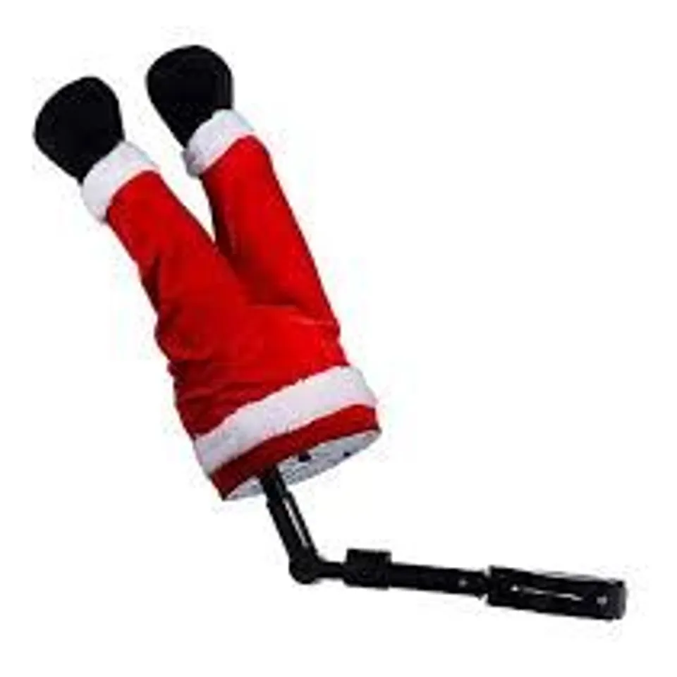 SANTA EXPRESS MOVING LEGS TREE DECORATION