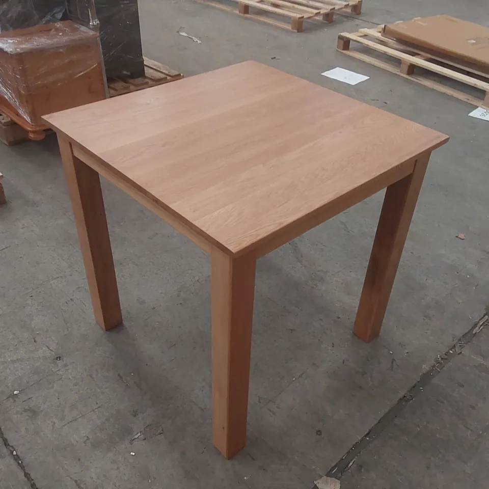 DESIGNER SOLID WOOD SQUARE DINING TABLE