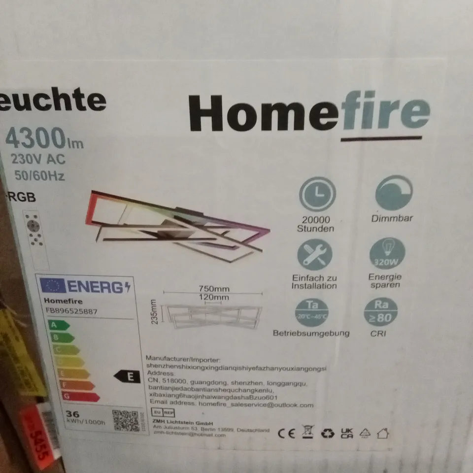 BOXED LED CEILING LAMP (1 BOX)