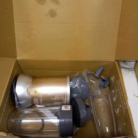 NUTRIBULLET NBLP9 900W BLENDER CHAMPAGNE MULTI-FUNCTION COLD BEVERAGE SMOOTHIE MAKER