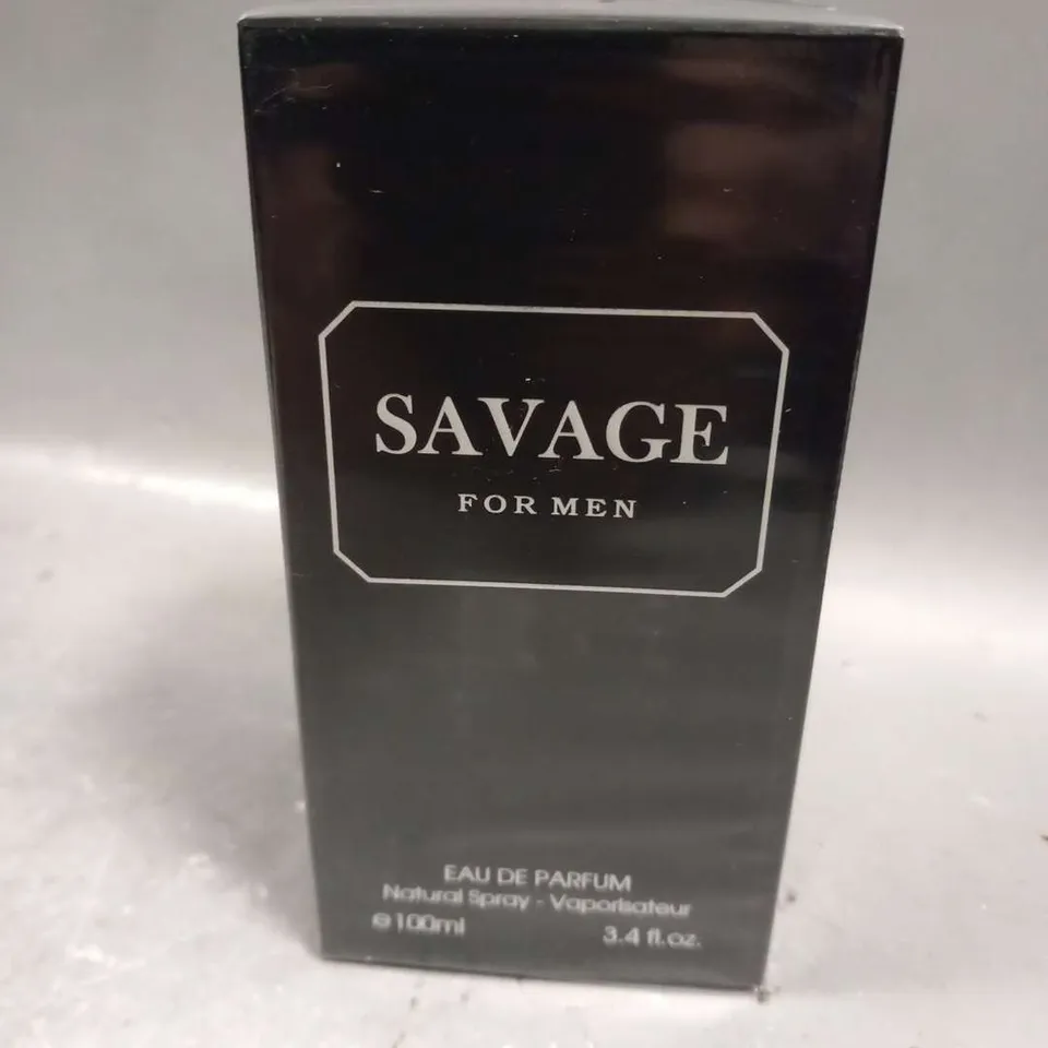 BOXED AND SEALED SAVAGE FOR MEN EAU DE PARFUM 100ML