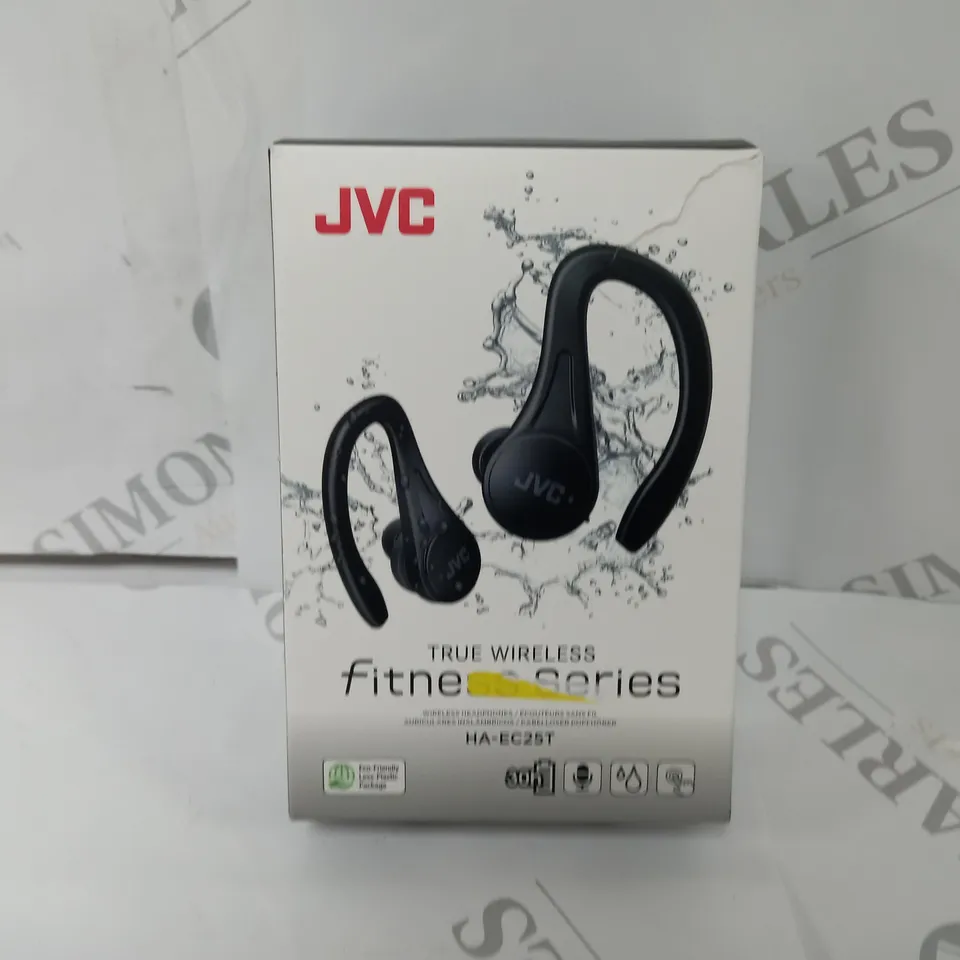 BOXED JVC TRUE WIRELESS FITNESS EARBUDS