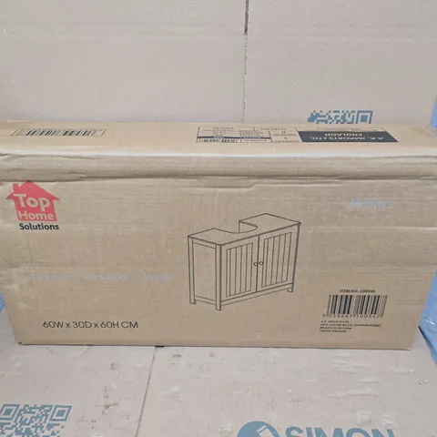 BOXED BATHROOM UNDER SINK CABINET (60WX30DX60H CM)