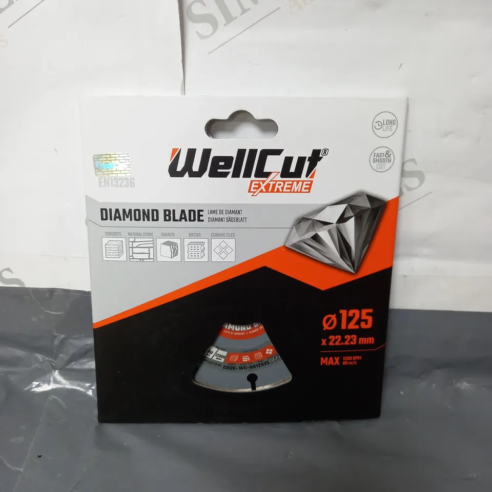 WELLCUT EXTREME PROFESSIONAL DIAMOND BLADE EN13236 - COLLECTION ONLY