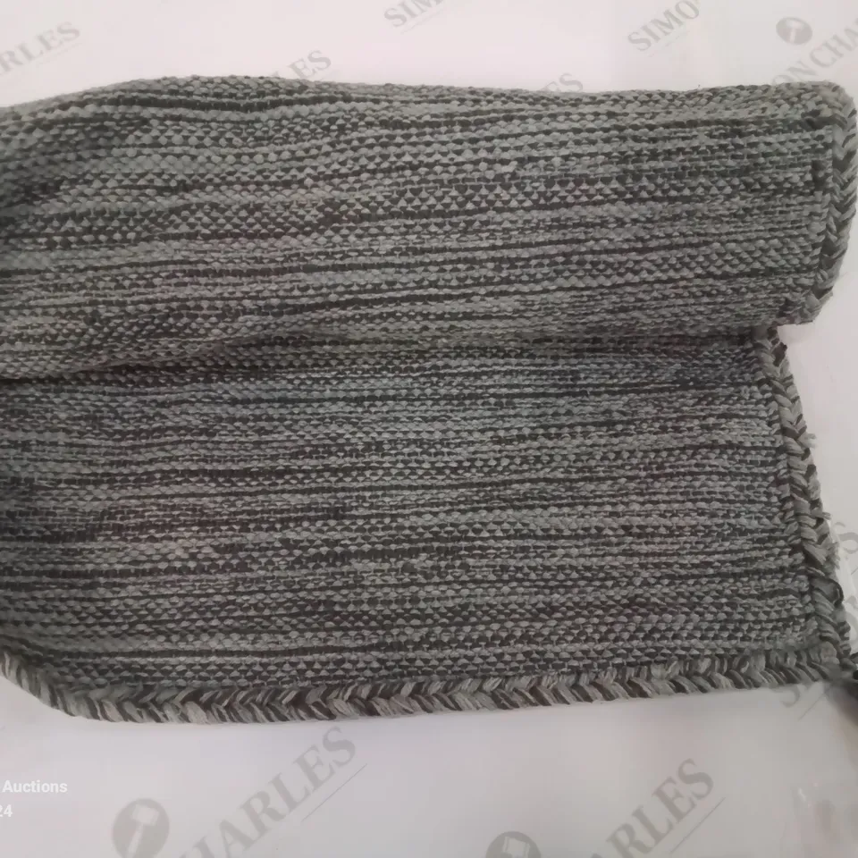BRAND NEW PACO HOME 210 GREY KILIM RUG SIZE 80CM X 150CM 