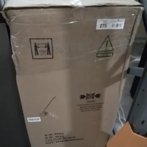 BOXED SWAN 7KG 1200 SPIN FREESTANDING WASHING MACHINE IN BLACK