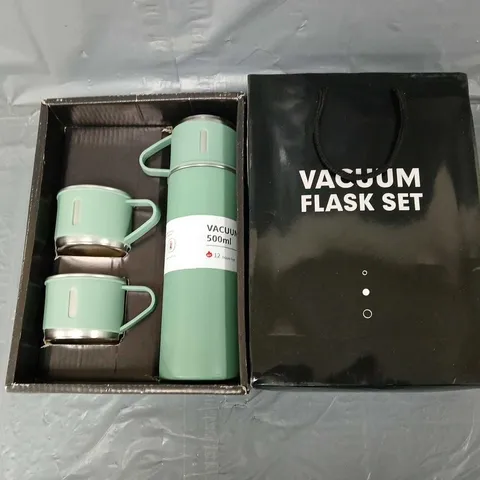 VACUUM BOTTLE SET - 500ML WITH TWO CUPS