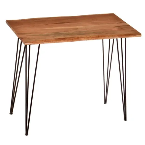 BOXED BLUE ELEPHANT WALCOTT DINING TABLE - NATURAL/BLACK (1 BOX)
