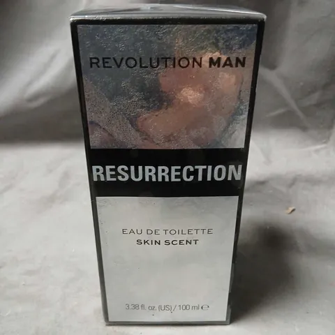 BOXED AND SEALED REVOLUTION MAN RESURRECTION EAU DE TOILETTE SKIN SCENT 100ML