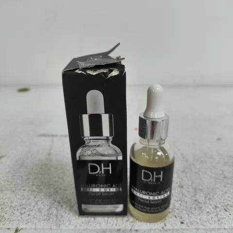 D.H SKINCARE HYALURONIC ACID FACIAL SERUM – DROPPER BOTTLE
