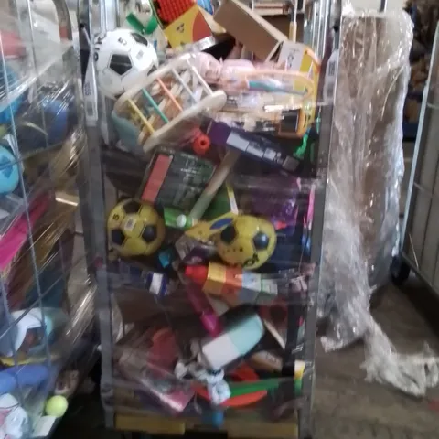 CAGE TO INCLUDE KIDS TOYS AND ACCESSORIES