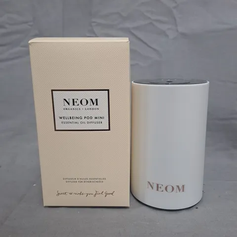 NEOM WELLBEING POD MINI ESSENTIAL OIL DIFFUSER – BOXED