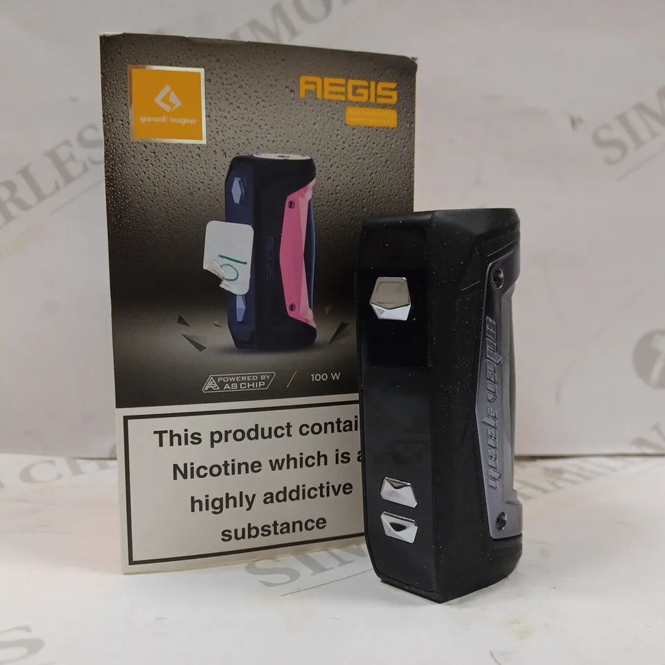 BOXED GEEKVAPE AEGIS MOD VAPE - BLACK 