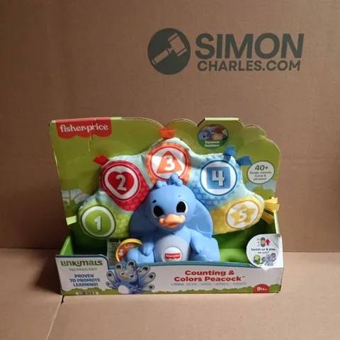 FISHER-PRICE COUNTING & COLORS PEACOCK 