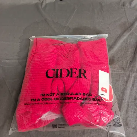 CIDER RED WOMAN'S GARMENT SIZE L