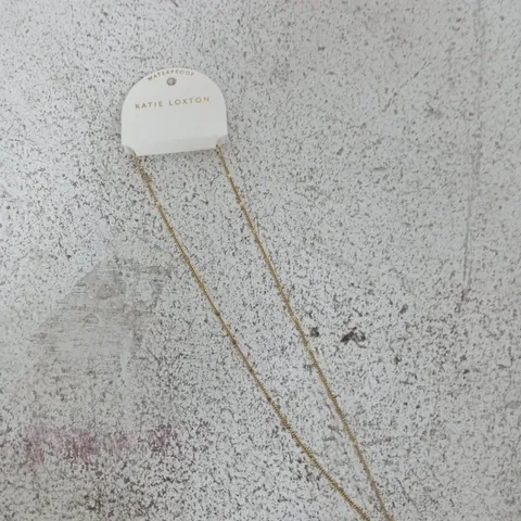 KATIE LOXTON GOLD-TONE NECKLACE