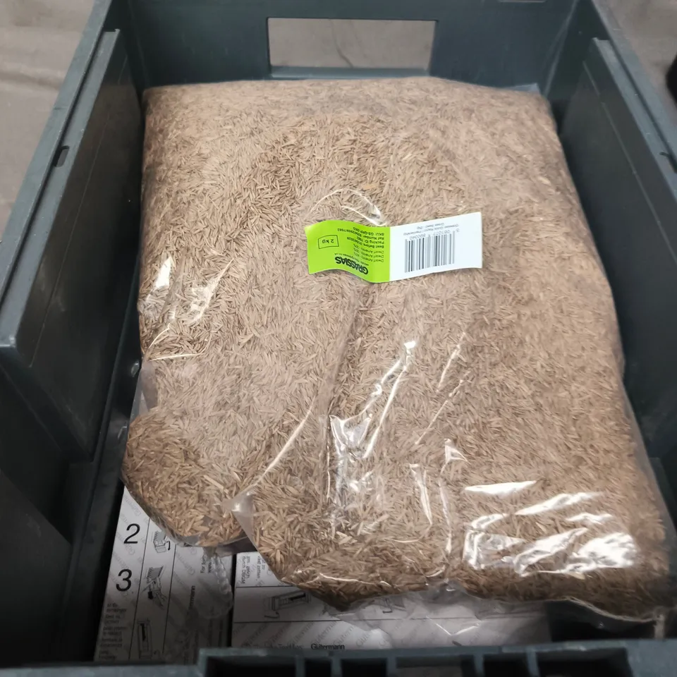 APPROXIMATELY 10 ASSORTED HOUSEHOLD ITEMS INCLUDING TIGER SEAL , SERRATED DRILL BITS , PURE POND BOMB