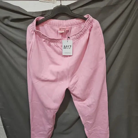 M17 PINK JOGGERS – WOMEN'S LARGE (L)