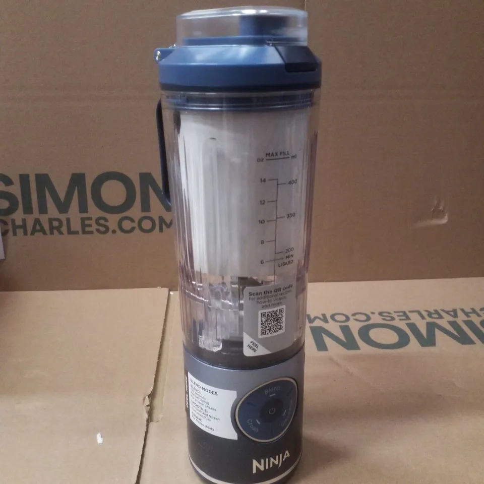 BOXED NINJA BC251UKNV BLAST MAX PORTABLE BLENDER - NAVY
