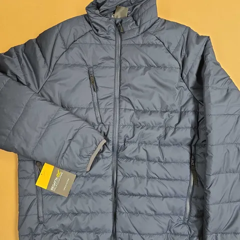 BRAND NEW REGATTA GLACIAL INSULATED COAT IN NAVY - UK XL